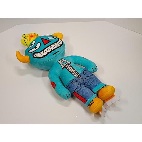 Meow Wolf Artcade Garbble Grapple Waffle Cone Club Plush Vibrant Whimsical